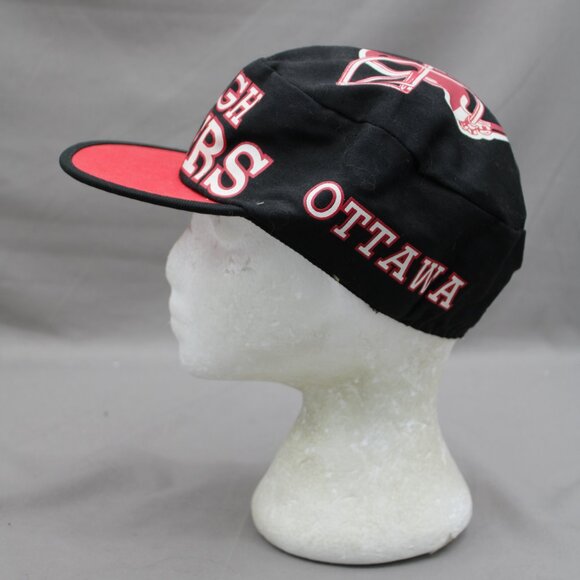 Ottawa Roughrider Hat - All Over Print Painters Hat - Adult Stretch Fit - Picture 4 of 9